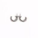 Обеци "Кроасан" - 316L стомана